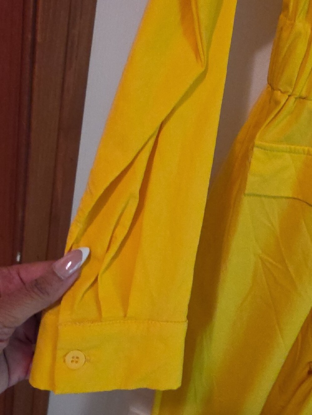 Yellow Women's Utility Jumpsuit - Picture 4 of 8